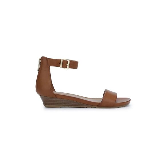 Kenneth Cole Reaction Great Viber Wedge Sandals tan brown Size 8.5 MSRP $69 - Picture 2 of 5